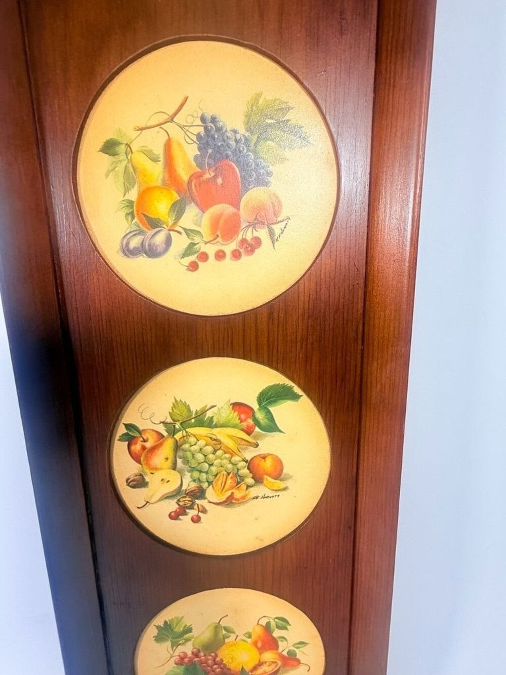 Wall Art Fruit Panel RF Harnett Embossed Still Life Vintage Kitchen Home Decor M - Picture 5 of 16